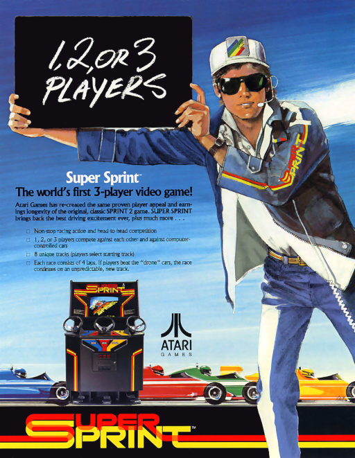 Super Sprint (rev 4) Game Cover